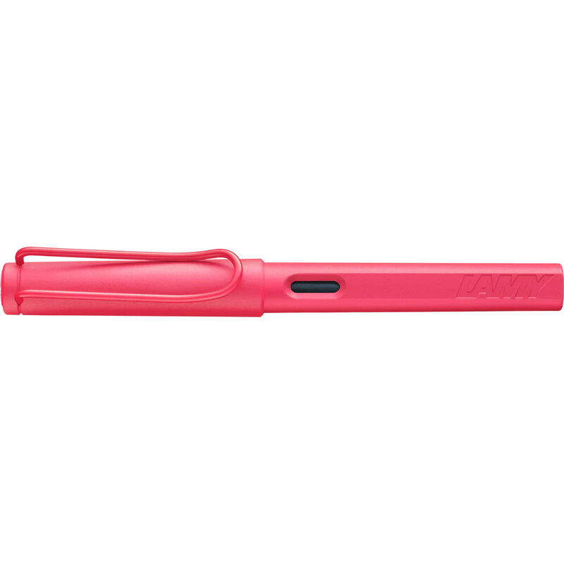 LAMY Safari Fountain Pen - Sunset Coral Medium (0B0) image number 2